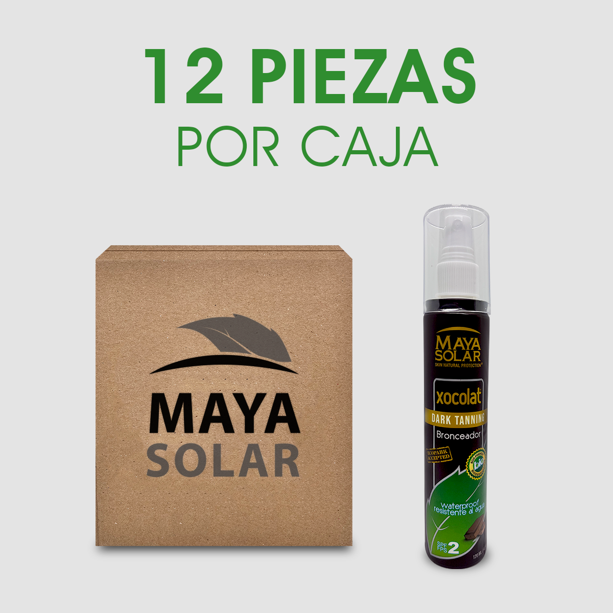 Caja Bronceador Xocolat 120 ml