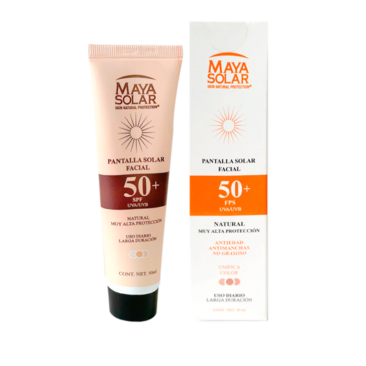Protector Solar Facial Mineral Fps50+ 50ml. No Graso