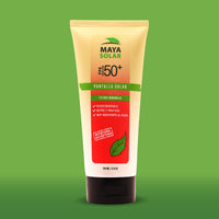 Bloqueador Solar en Crema FPS 50+ Biodegradable Maya Solar de 204 ml.