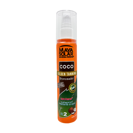 Loción Bronceadora Natural Coconut 120 ml.