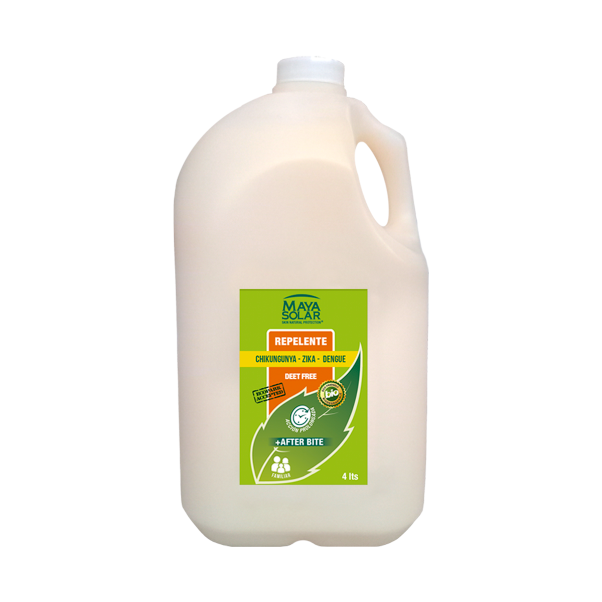 Repelente Insectos Crema Bio. Garrafa 4 Lts. Incluye Bomba Dispensadora.