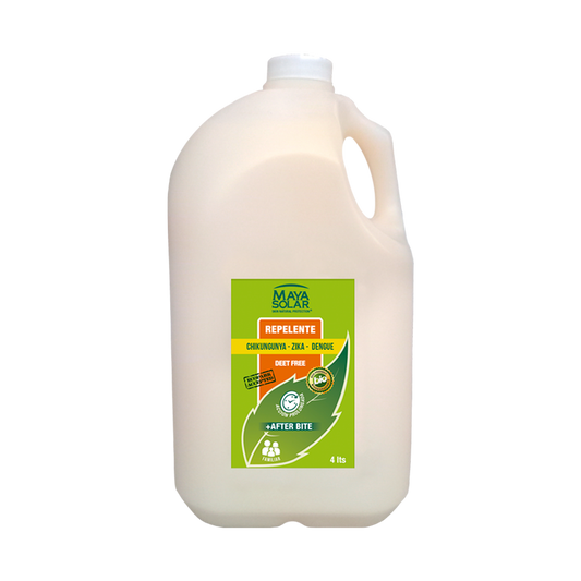 Repelente Insectos Crema Bio. Garrafa 4 Lts. Incluye Bomba Dispensadora.