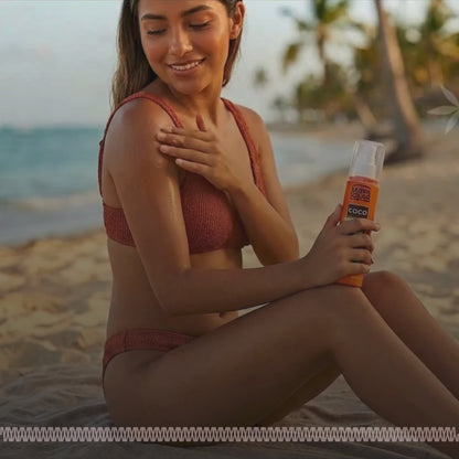Loción Bronceadora Natural Coconut 120 ml.